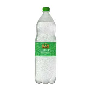 Água Mineral com Gás Naturale 1,5 Litro