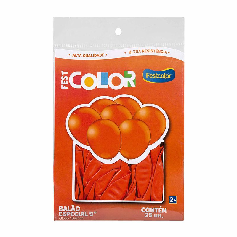 Balao-para-Festa-Laranja-nº9-Festcolor-com-25-unidades-Zaffari-00