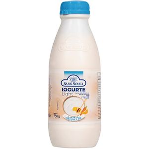 Iogurte de Laranja, Cenoura e Mel Light Sans Souci 750g