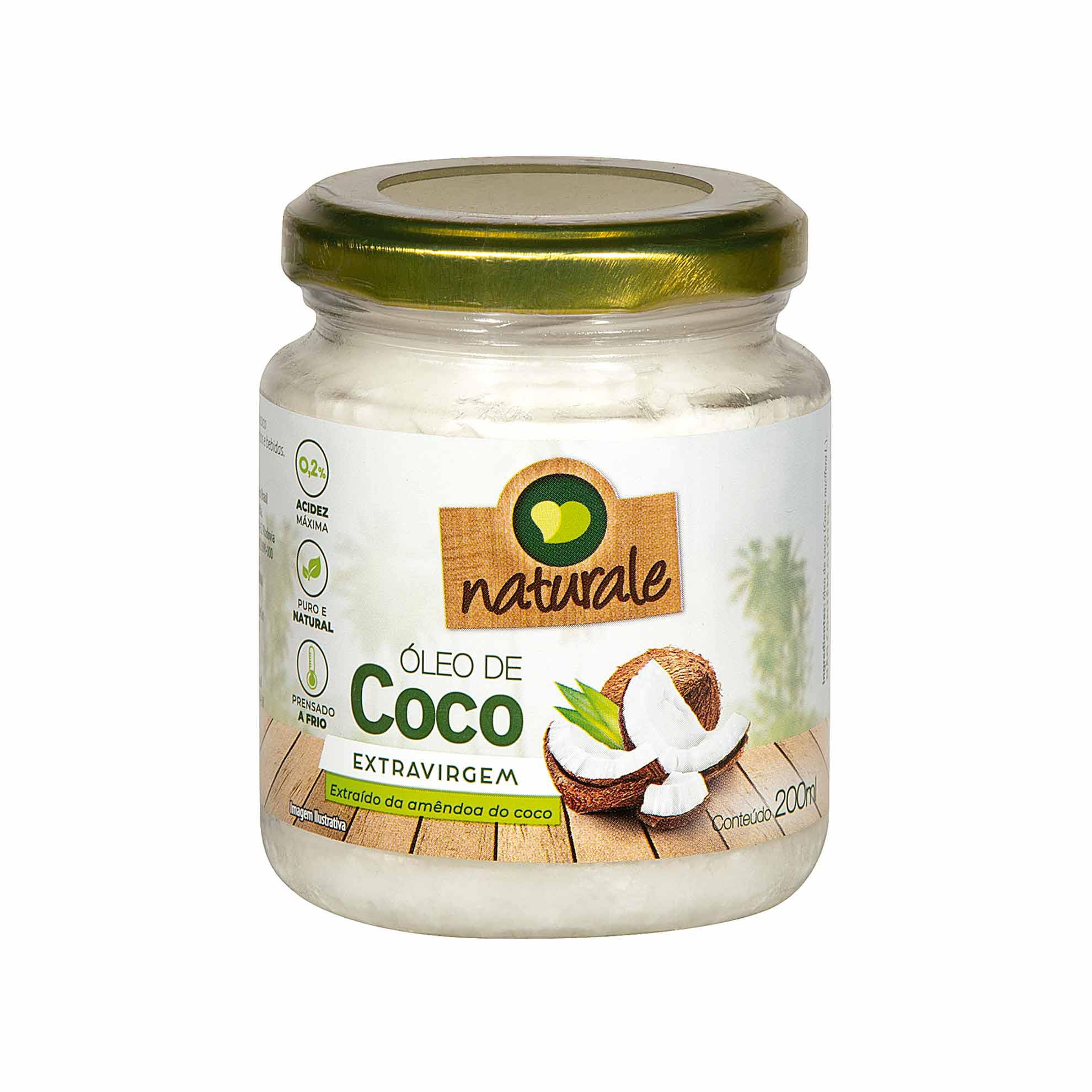 Óleo de Coco Extravirgem Naturale - Zaffari