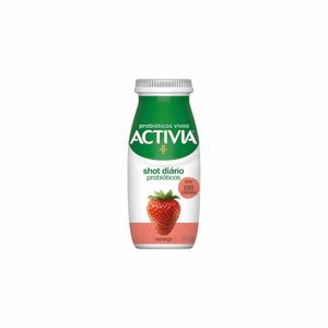 Leite Fermentado Morango Shot Diário Activia 100g