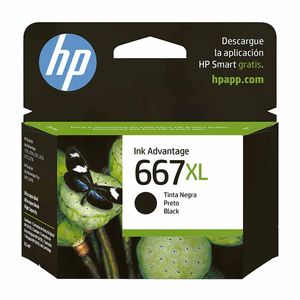 Cartucho para Impressora Preto 667XL HP