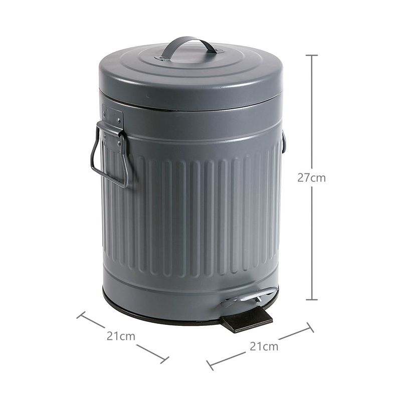 Lixeira-Redonda-com-Pedal-5-Litros-Cinza-Aco-Galvanizado-HH111MB-Marchand-21x27x21cm-Zaffari-01