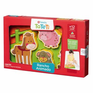 Rancho Animado Calesita Tateti 7 Peças