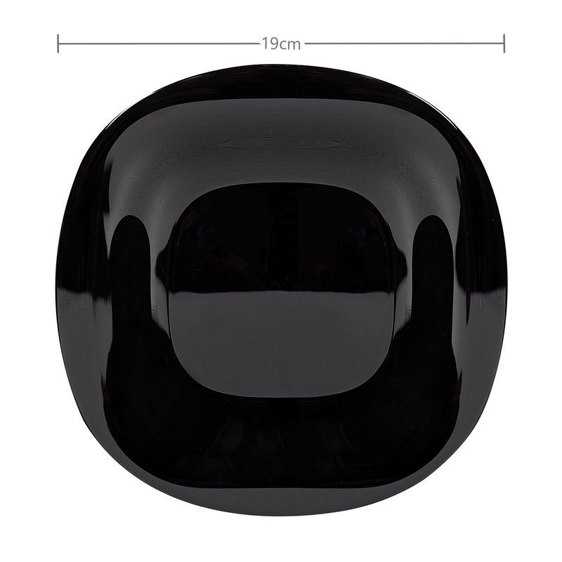 Prato-Sobremesa-Vidro-Preto-Carine-19cm-Luminarc-Zaffari-01