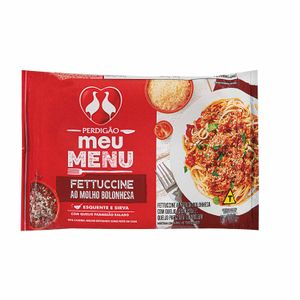 Fettuccine à Bolonhesa Meu Menu Congelado Perdigão 300g