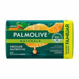 Sabonete em Barra Palmolive Naturals Frescor Nutritivo Tangerina e Alecrim 150g