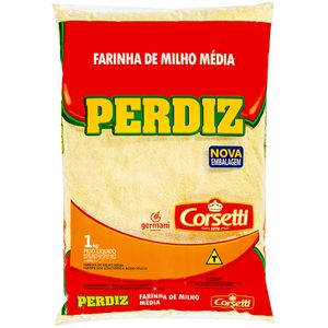 Farinha de Milho Média Perdiz 1kg