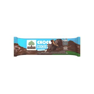 Choco Cookies Vegano Castanha com Cobertura de Cacau Mãe Terra 80g