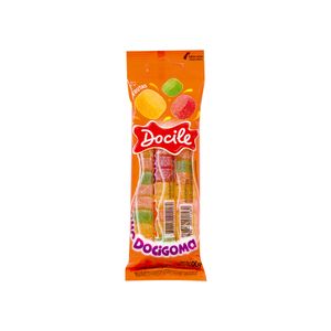 Bala de Goma Frutas Docile 30g com 3 unidades