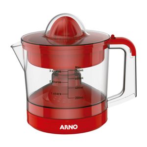 Espremedor Elétrico de Frutas Arno Suco Express CP32 Vermelho 750ml 127V