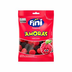Bala de Gelatina Amoras Fini 80g