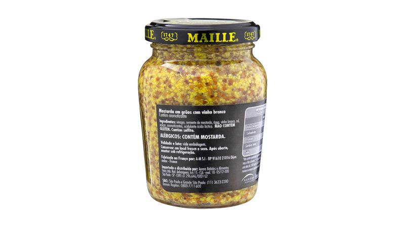 Mostarda à L'Ancienne Maille 210g - Zaffari
