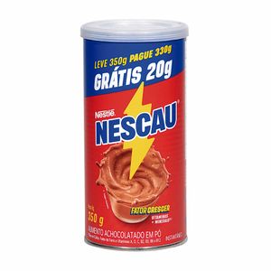 Achocolatado em Pó Nescau Fator Crescer Nestlé 350g Embalagem Promocional