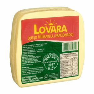 Queijo Mussarela Fracionado Lovara