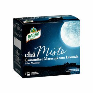 Chá Misto Camomila e Maracujá com Lavanda Barão de Cotegipe 10 sachês