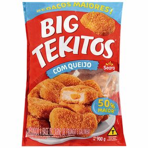 Empanados de Frango Congelados Big Tekitos com Queijo Seara 900g