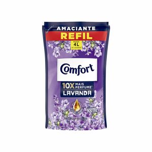 Amaciante Concentrado de Roupas Comfort Lavanda Refil 900ml