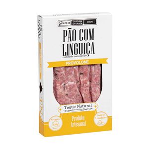Pão com Linguiça Recheado com Queijo Provolone Toque Natural 350g
