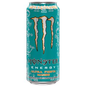 Energético Monster Energy Ultra Fiesta Mango sem Açúcar Lata 473ml