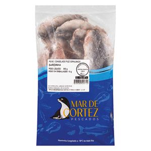 Filé de Sardinha Congelado Espalmado Mar de Cortez 800g