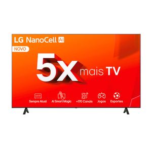 Smart TV LED 65" ULTRA HD 4K LG 65NANO80TSA
