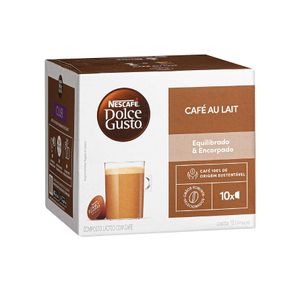 Cápsulas de Café Au Lait Nescafé Dolce Gusto 10 unidades