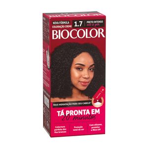 Tintura Biocolor Preto Intenso 1.7