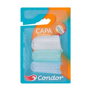 Conjunto com 3 Capas Protetoras para Escovas Dentais Condor