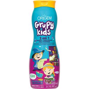 Shampoo 2 em 1 Nazca Grupy Kids Força Vitaminada 500ml