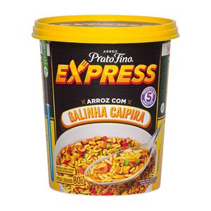 Arroz com Galinha Caipira Express Prato Fino 80g