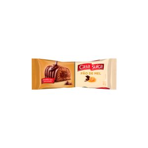 Pão de Mel Coberto com Chocolate Casa Suíça 45g