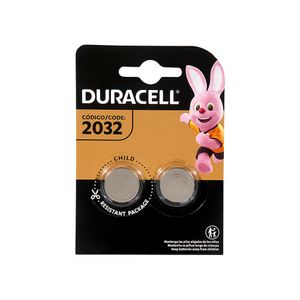 Pilha de Lítio Moeda CR2032 Duracell 2 unidades