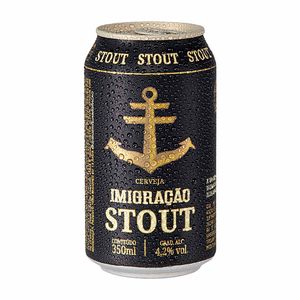 Cerveja Imigração Stout Lata 350ml