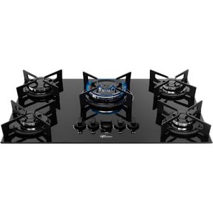 Fogão Cooktop Fischer Fit Line 5 Queimadores TC Bivolt