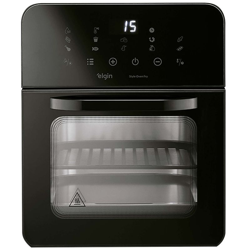 Fritadeira-e-Forno-Elgin-Air-Fry-Multifuncoes-Preto-Fosco-10-litros-42AFO2-220V-Zaffari-00