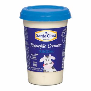Requeijão Cremoso tradicional Santa Clara 180g