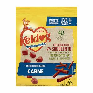 Bifinho para Cães Keldog Kelco sabor Carne 500g