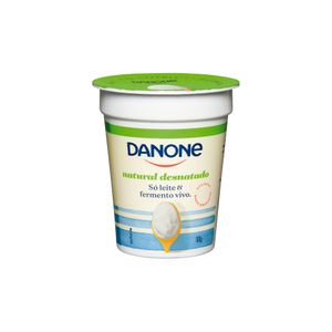 Iogurte Natural Desnatado Só Leite & Fermento Vivo Danone 160g
