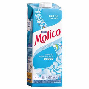 Leite UHT Desnatado Molico 1 Litro