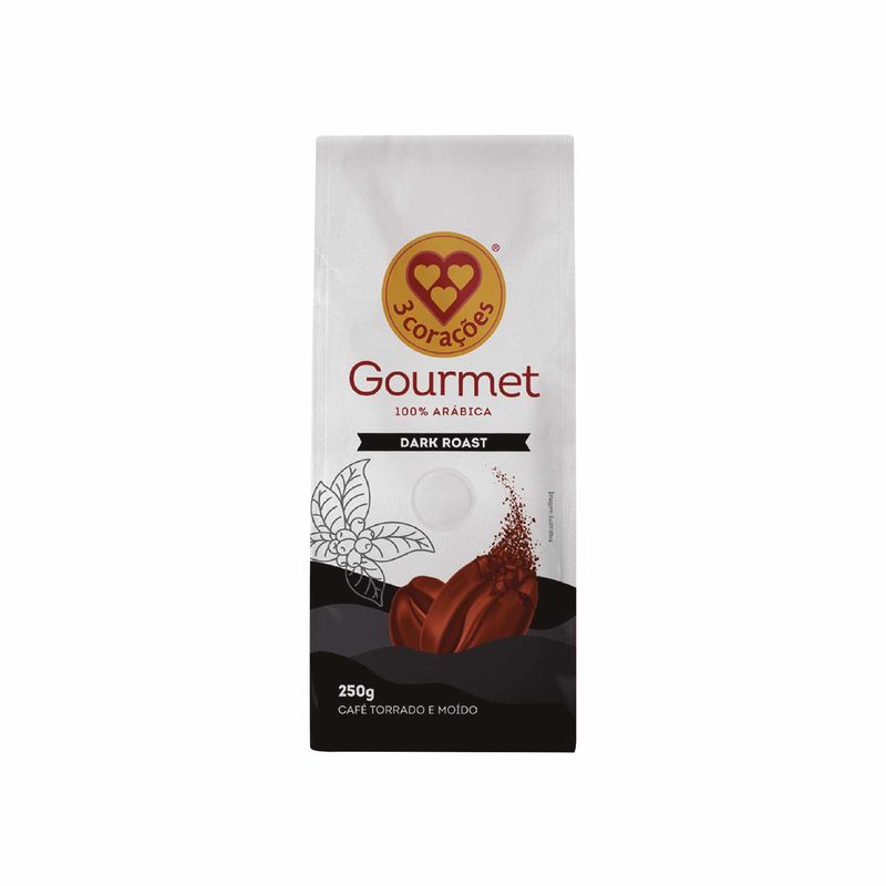 Cafe-Torrado-e-Moido-Gourmet-Dark-Roast-3-Coracoes-250g-Zaffari-00