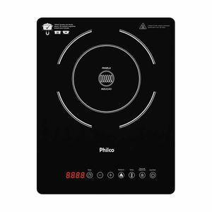 Fogão Cooktop de Indução Philco Smart Chef 1 Queimador PCT12P Bivolt
