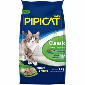 Granulado Higiênico para Gatos Classic Pipicat Kelco 4kg