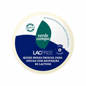 Queijo Minas Frescal Zero Lactose Lacfreee Verde Campo