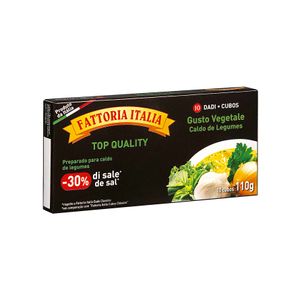 Caldo de Legumes Fattoria Italia 110g