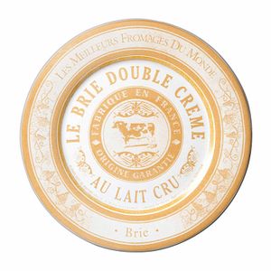 Prato Multiuso de Argila Queijo Brie 20cm Marchand
