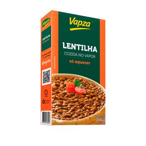 Lentilha Cozida no Vapor Vapza 250g