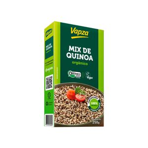 Mix de Quinoa Orgânico Cozido no Vapor Vapza 250g