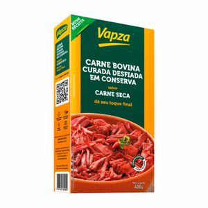 Carne-Seca Bovina Desfiada Vapza 400g