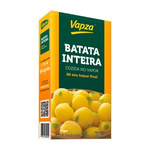 Batata Inteira Cozida no Vapor Vapza 500g